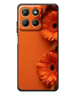 Чехол для Motorola Edge 60 Neo с картинкой «Оранжевые герберы» Чехол для Motorola Edge 60 Neo с картинкой «Оранжевые герберы»