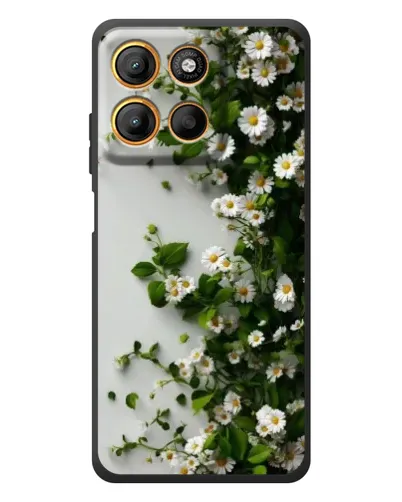 Чехол для Motorola Edge 60 Neo с картинкой «Ветка мелких белых цветов» Чехол для Motorola Edge 60 Neo с картинкой «Ветка мелких белых цветов»