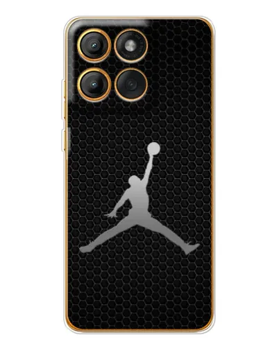 Чехол для Motorola Edge 60 Pro с картинкой «Jordan Dark Carbon»