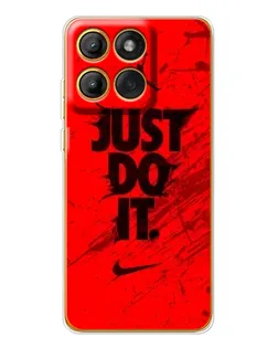 Чехол для Motorola Edge 60 Pro с картинкой «Nike Just Do It»
