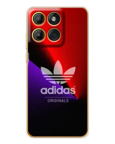 Чехол для Motorola Edge 60 Pro с картинкой «Adidas Red Neon» Чехол для Motorola Edge 60 Pro с картинкой «Adidas Red Neon»