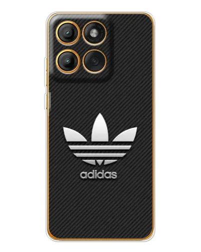 Чехол для Motorola Edge 60 Pro с картинкой «Adidas Карбоновая текстура» Чехол для Motorola Edge 60 Pro с картинкой «Adidas Карбоновая текстура»