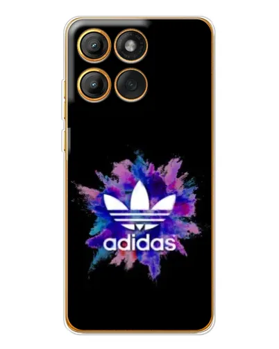Чехол для Motorola Edge 60 Pro с картинкой «Взрыв красок Adidas» Чехол для Motorola Edge 60 Pro с картинкой «Взрыв красок Adidas»