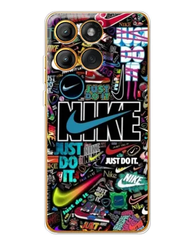 Чехол для Motorola Edge 60 Pro с картинкой «Яркий коллаж Nike» Чехол для Motorola Edge 60 Pro с картинкой «Яркий коллаж Nike»