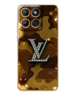 Чехол для Motorola Edge 60 Pro с картинкой «Камуфляжный Louis Vuitton»