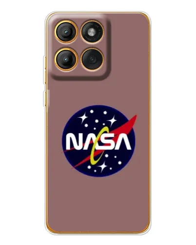 Чехол для Motorola Edge 60 Pro с картинкой «NASA — ретро космос» Чехол для Motorola Edge 60 Pro с картинкой «NASA — ретро космос»