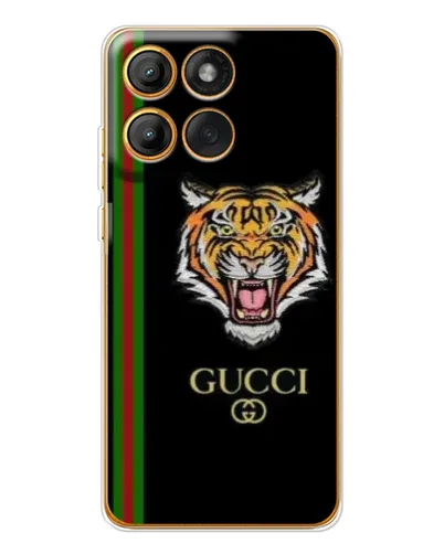 Чехол для Motorola Edge 60 Pro с картинкой «Тигр Gucci» Чехол для Motorola Edge 60 Pro с картинкой «Тигр Gucci»