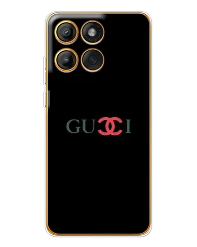 Чехол для Motorola Edge 60 Pro с картинкой «Gucci — красный градиент» Чехол для Motorola Edge 60 Pro с картинкой «Gucci — красный градиент»
