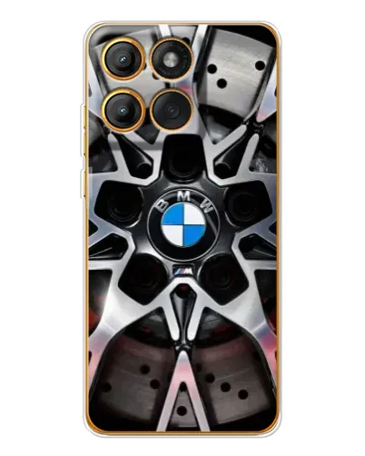 Чехол для Motorola Edge 60 Pro с картинкой «BMW — деталь диска»