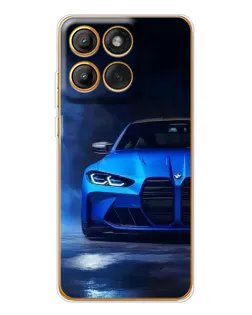Чехол для Motorola Edge 60 Pro с картинкой «Голубая BMW M4» Чехол для Motorola Edge 60 Pro с картинкой «Голубая BMW M4»
