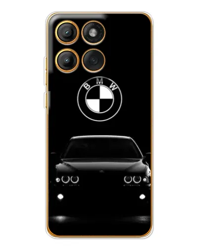 Чехол для Motorola Edge 60 Pro с картинкой «BMW — взгляд из темноты»