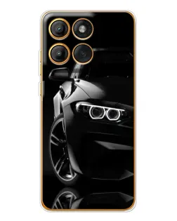 Чехол для Motorola Edge 60 Pro с картинкой «Черная BMW — профиль» Чехол для Motorola Edge 60 Pro с картинкой «Черная BMW — профиль»