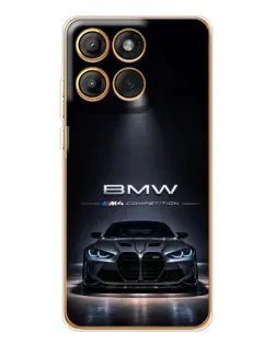 Чехол для Motorola Edge 60 Pro с картинкой «BMW сквозь ночной город» Чехол для Motorola Edge 60 Pro с картинкой «BMW сквозь ночной город»