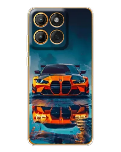 Чехол для Motorola Edge 60 Pro с картинкой «BMW — золотая эмблема» Чехол для Motorola Edge 60 Pro с картинкой «BMW — золотая эмблема»
