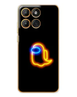 Чехол для Motorola Edge 60 Pro с картинкой «Among Us неоновое сияние» Чехол для Motorola Edge 60 Pro с картинкой «Among Us неоновое сияние»
