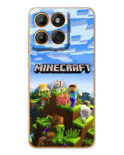 Чехол для Motorola Edge 60 Pro с картинкой «Minecraft классический мир» Чехол для Motorola Edge 60 Pro с картинкой «Minecraft классический мир»