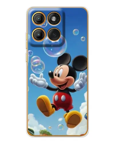Чехол для Motorola Edge 60 Pro с картинкой «Mickey и мыльные пузыри» Чехол для Motorola Edge 60 Pro с картинкой «Mickey и мыльные пузыри»