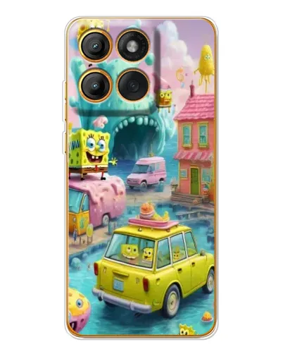 Чехол для Motorola Edge 60 Pro с картинкой «Монстр-трак приключения»
