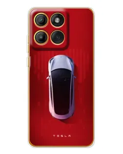 Чохол для Motorola Edge 60 Pro з картинкою «Tesla Top View» Чохол для Motorola Edge 60 Pro з картинкою «Tesla Top View»
