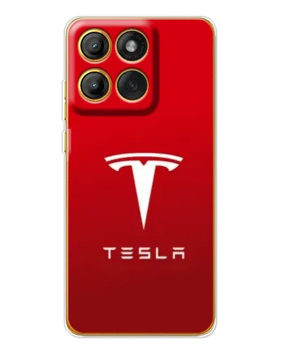 Чохол для Motorola Edge 60 Pro з картинкою «Tesla Red Classic» Чохол для Motorola Edge 60 Pro з картинкою «Tesla Red Classic»