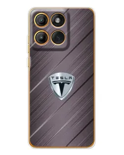 Чохол для Motorola Edge 60 Pro з картинкою «Металева текстура Tesla» Чохол для Motorola Edge 60 Pro з картинкою «Металева текстура Tesla»