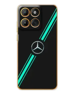 Чехол для Motorola Edge 60 Pro с картинкой «Спортивные линии Mercedes» Чехол для Motorola Edge 60 Pro с картинкой «Спортивные линии Mercedes»