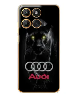 Чохол для Motorola Edge 60 Pro з картинкою «Пантера та Audi» Чохол для Motorola Edge 60 Pro з картинкою «Пантера та Audi»