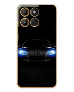 Чохол для Motorola Edge 60 Pro з картинкою «Audi в неоні» Чохол для Motorola Edge 60 Pro з картинкою «Audi в неоні»