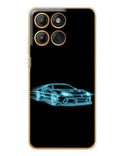 Чохол для Motorola Edge 60 Pro з картинкою «Неоновий контур Lamborghini» Чохол для Motorola Edge 60 Pro з картинкою «Неоновий контур Lamborghini»