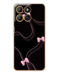 Чехол для Motorola Edge 60 Pro с картинкой «Розовые ленты»