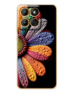 Чехол для Motorola Edge 60 Pro с картинкой «Радужный цветок»