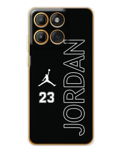 Чохол для Motorola Edge 60 з картинкою «Jordan Vertical»