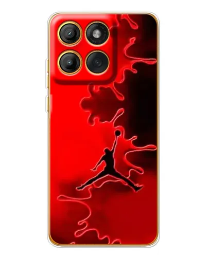 Чохол для Motorola Edge 60 з картинкою «Jordan Red Smoke»
