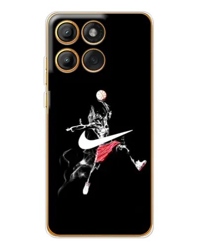 Чохол для Motorola Edge 60 з картинкою «Jordan Jumpman»