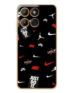 Чохол для Motorola Edge 60 з картинкою «Nike Mix Pattern» Чохол для Motorola Edge 60 з картинкою «Nike Mix Pattern»