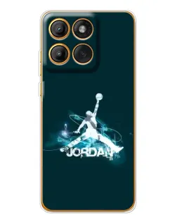 Чохол для Motorola Edge 60 з картинкою «Jordan Blue Fire» Чохол для Motorola Edge 60 з картинкою «Jordan Blue Fire»