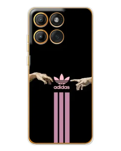 Чехол для Motorola Edge 60 с картинкой «Adidas Hands»