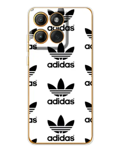 Чехол для Motorola Edge 60 с картинкой «Adidas Pattern»