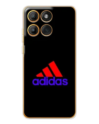 Чехол для Motorola Edge 60 с картинкой «Классический Adidas»