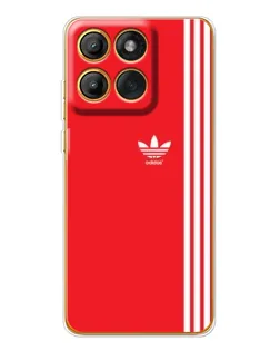 Чохол для Motorola Edge 60 з картинкою «Червоний мінімалізм Adidas» Чохол для Motorola Edge 60 з картинкою «Червоний мінімалізм Adidas»