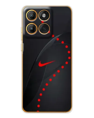 Чохол для Motorola Edge 60 з картинкою «Абстрактний дизайн Nike»