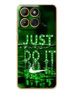 Чохол для Motorola Edge 60 з картинкою «Зелений неоновий Nike» Чохол для Motorola Edge 60 з картинкою «Зелений неоновий Nike»