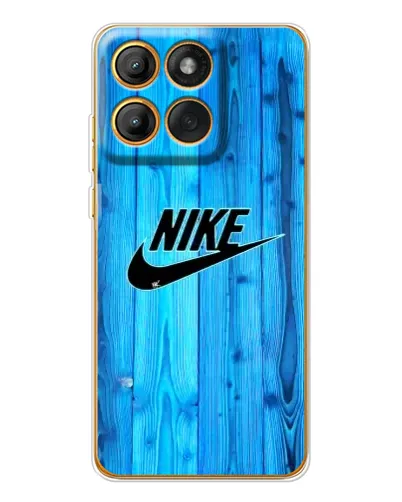 Чохол для Motorola Edge 60 з картинкою «Блакитне дерево Nike»