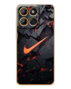 Чохол для Motorola Edge 60 з картинкою «Nike — ефект розломів» Чохол для Motorola Edge 60 з картинкою «Nike — ефект розломів»