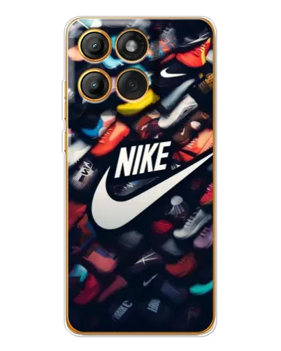 Чохол для Motorola Edge 60 з картинкою «Колекція кросівок Nike»
