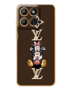Чохол для Motorola Edge 60 з картинкою «LV та Міккі Маус»
