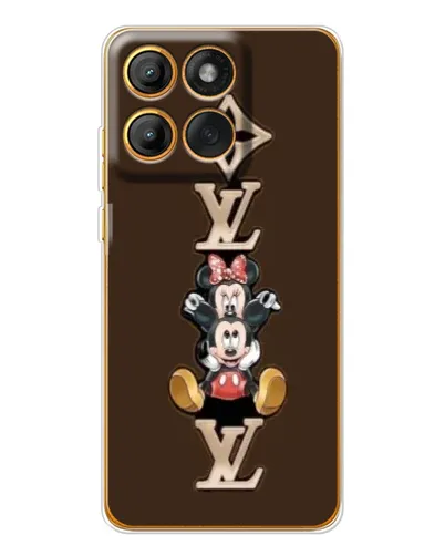 Чохол для Motorola Edge 60 з картинкою «LV та Міккі Маус»