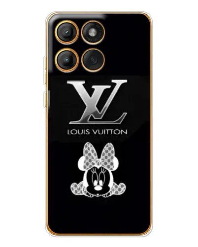 Чохол для Motorola Edge 60 з картинкою «LV та Мінні Маус»