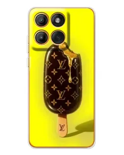 Чохол для Motorola Edge 60 з картинкою «Морозиво від LV»