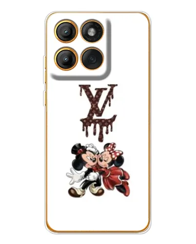 Чохол для Motorola Edge 60 з картинкою «LV та Міккі Маус»